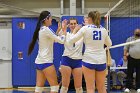 VB vs WSU  Wheaton Women's Volleyball vs Worcester State University. - Photo by Keith Nordstrom : Wheaton, Volleyball